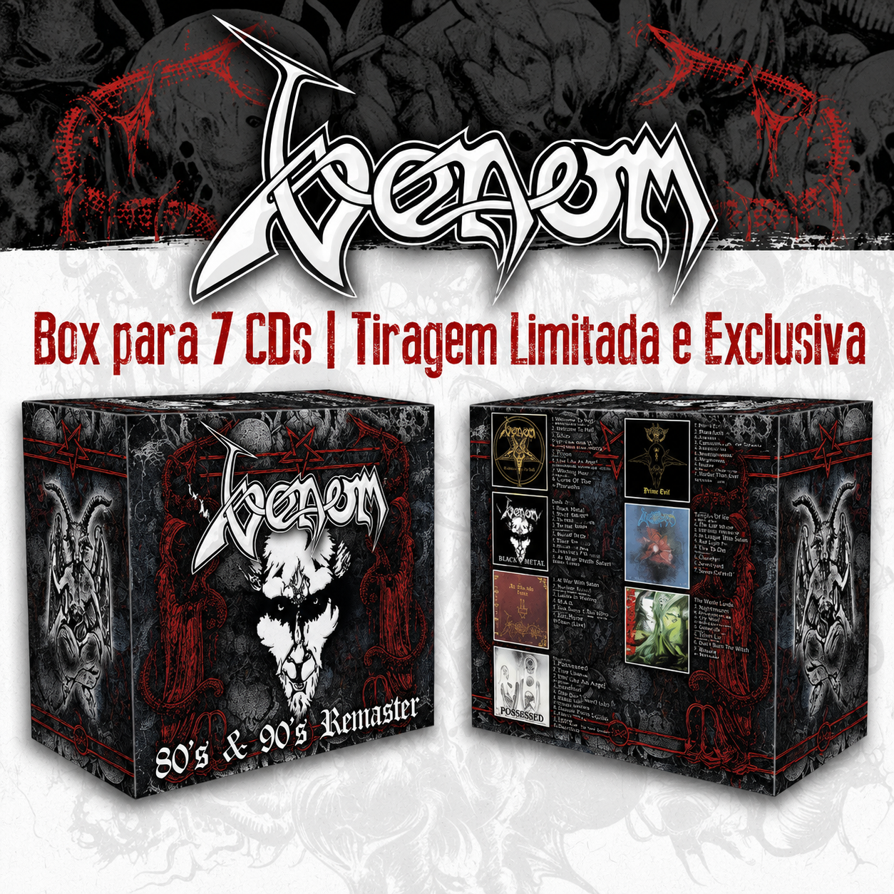 80s and 90s Remaster (box com 7 Cds) – Classic Metal
